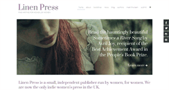 Desktop Screenshot of linen-press.com